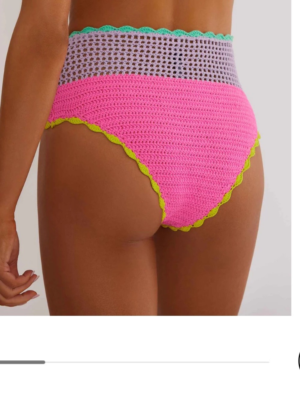 BeachRiot Crochet  Bikini- Winona top and Wyatt Bottoms - Picture 9 of 9